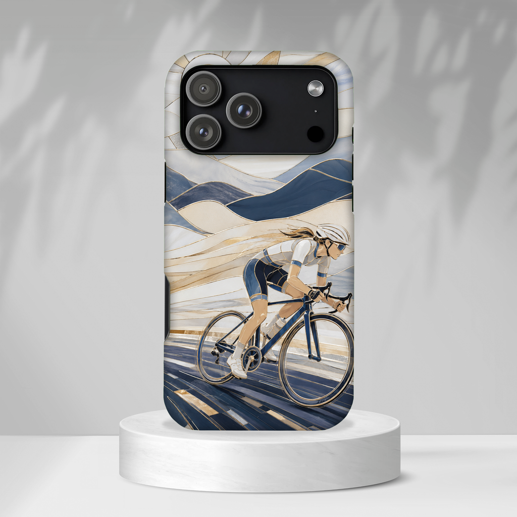 Cycling iPhone Case | Road Bike Art Cover