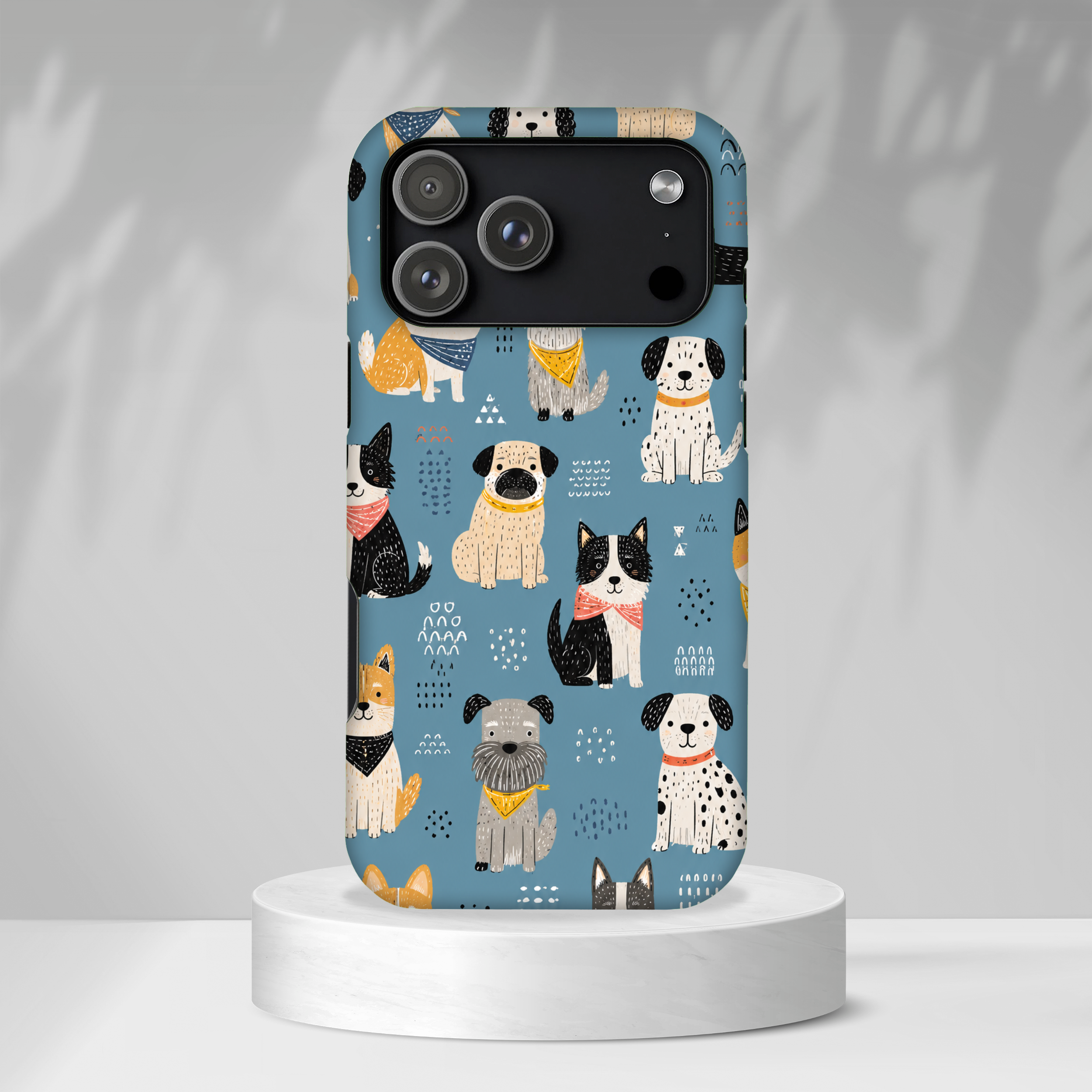 Dog Lover iPhone Case | Cute Dog Pattern Cover