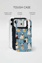 Dog Lover iPhone Case | Cute Dog Pattern Cover