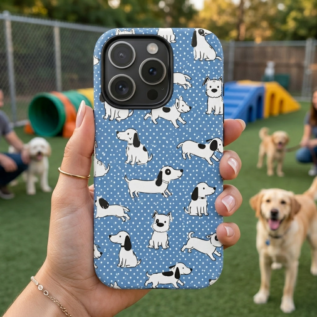 Dachshund iPhone Case | Wiener Dog Pattern Cover