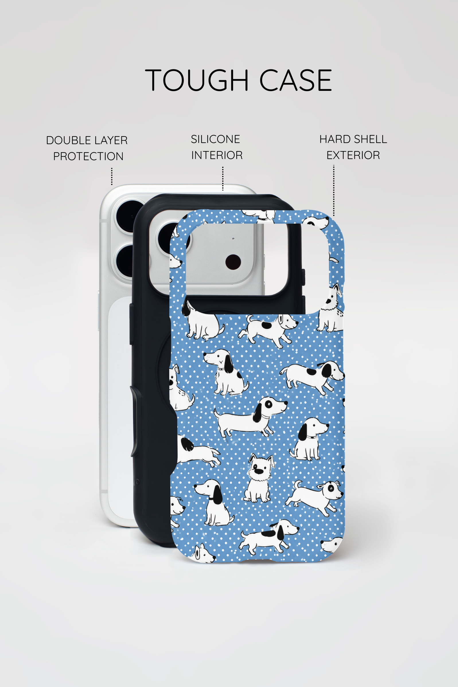 Dachshund iPhone Case | Wiener Dog Pattern Cover