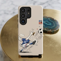 Soccer Goose Samsung Galaxy Phone Case | Funny Sports Bird Cover