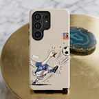 Soccer Goose Samsung Galaxy Phone Case | Funny Sports Bird Cover