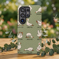 Yoga Goose Samsung Galaxy Phone Case | Funny Goose Yoga Cover