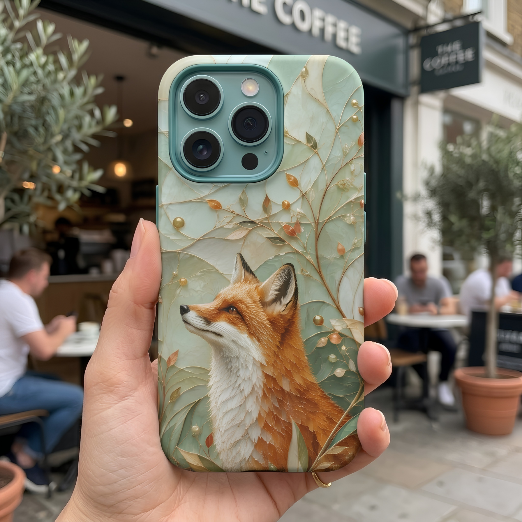 Fox iPhone Case | Woodland Fox Art Cover