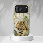 Leopard iPhone Case | Elegant Big Cat Art Cover