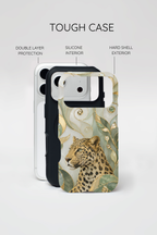 Leopard iPhone Case | Elegant Big Cat Art Cover