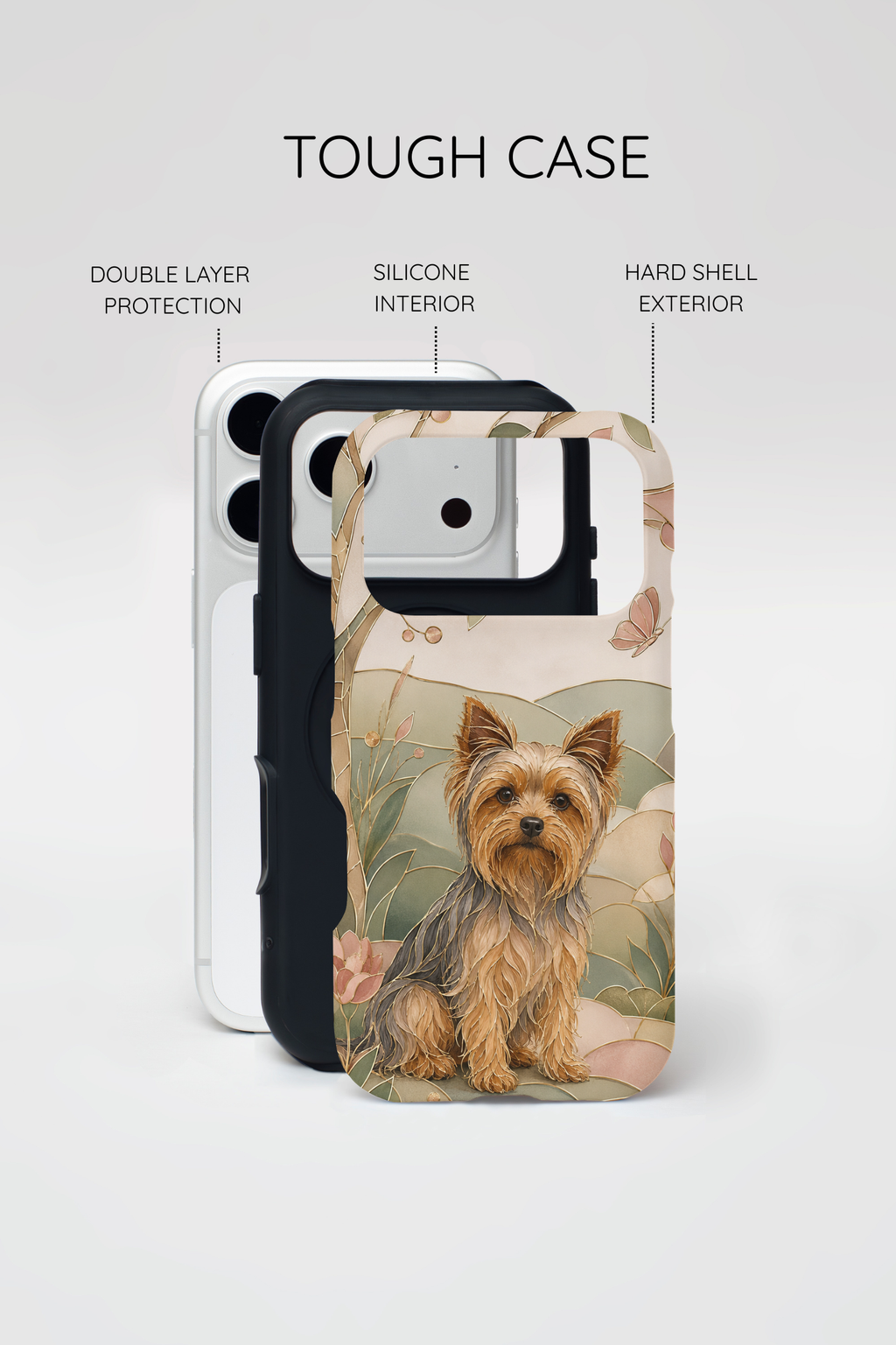 Yorkie iPhone Case | Yorkshire Terrier Art Cover