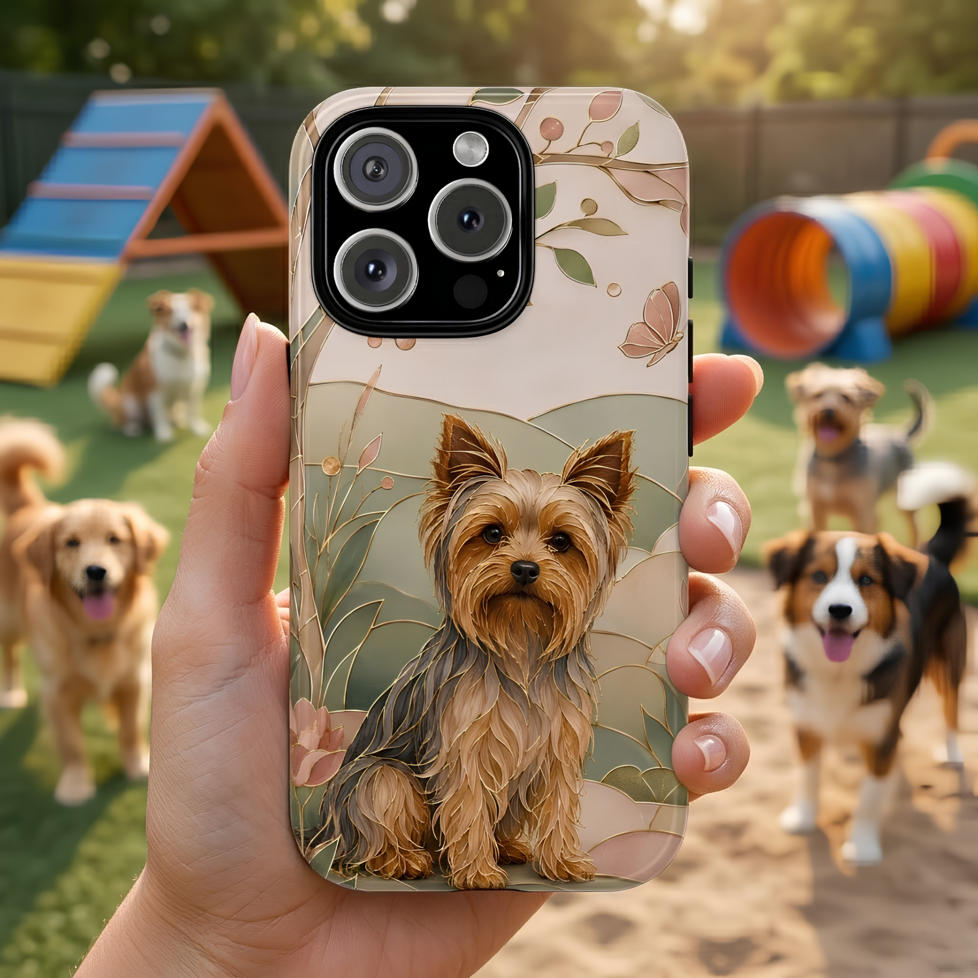 Yorkie iPhone Case | Yorkshire Terrier Art Cover