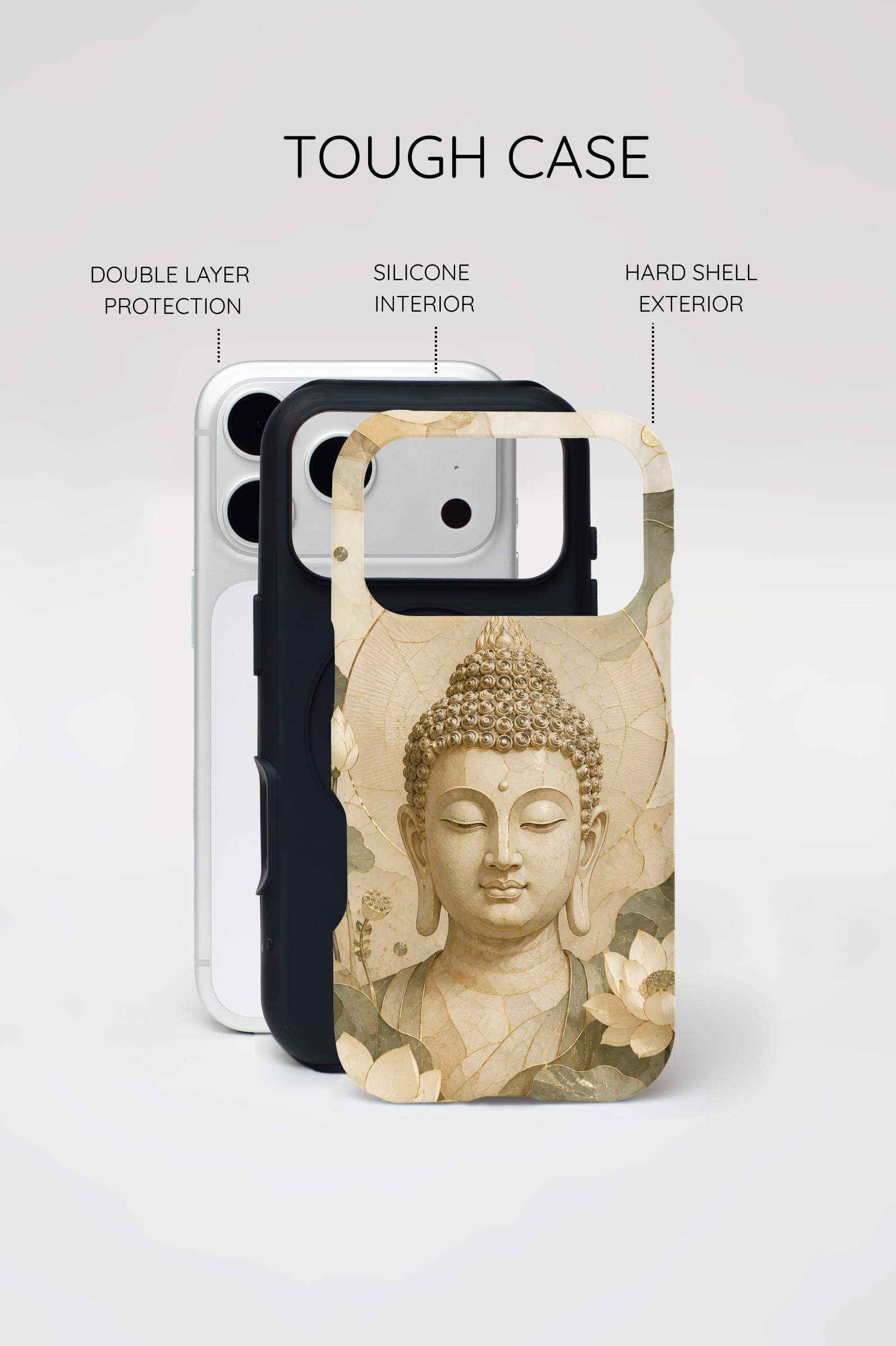 Buddha iPhone Case | Zen Meditation Art Cover