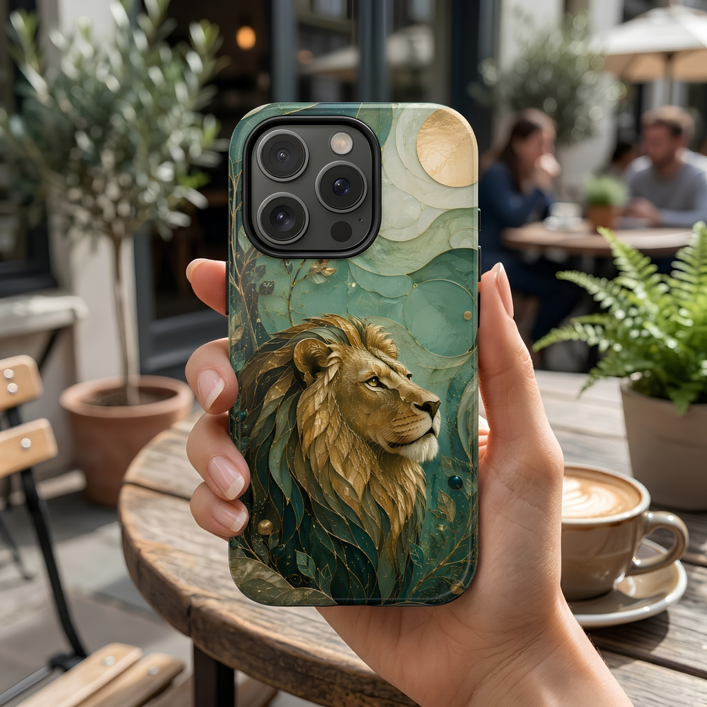 Lion iPhone Case | Majestic Lion Art Cover