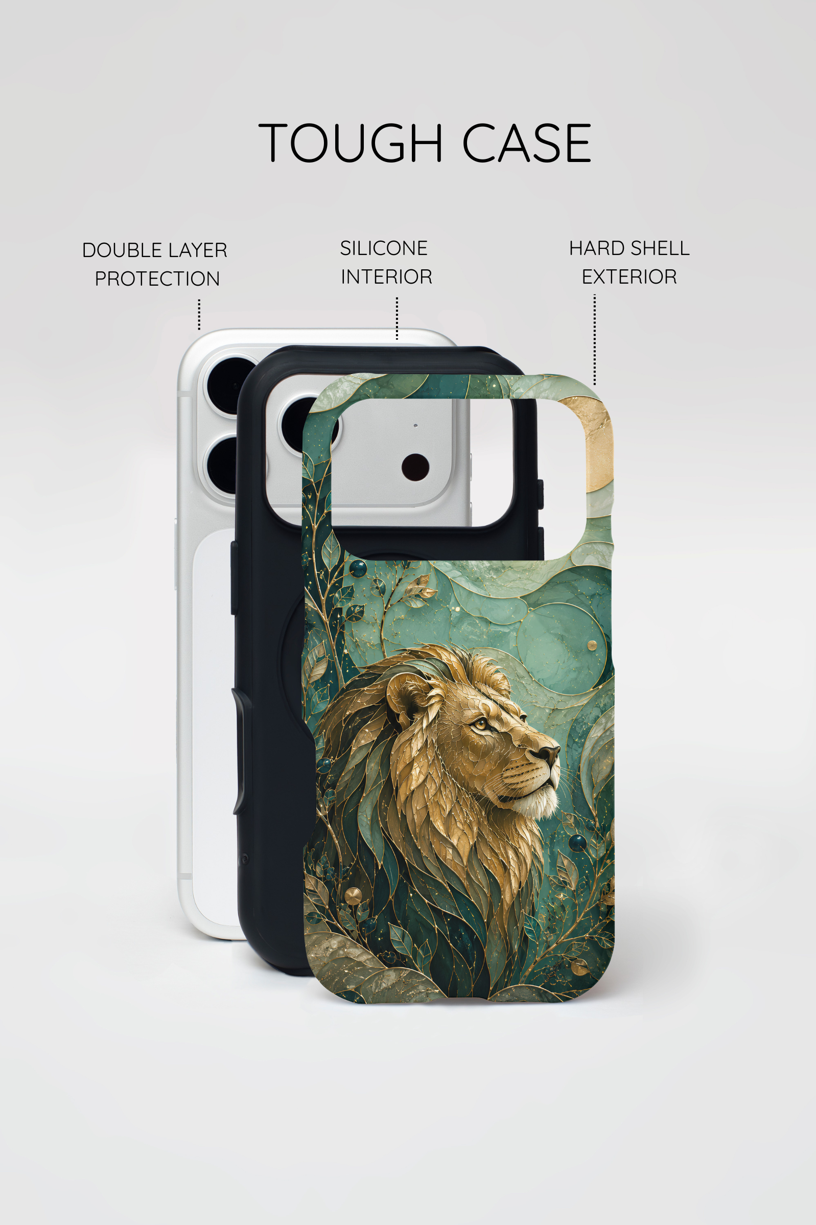 Lion iPhone Case | Majestic Lion Art Cover