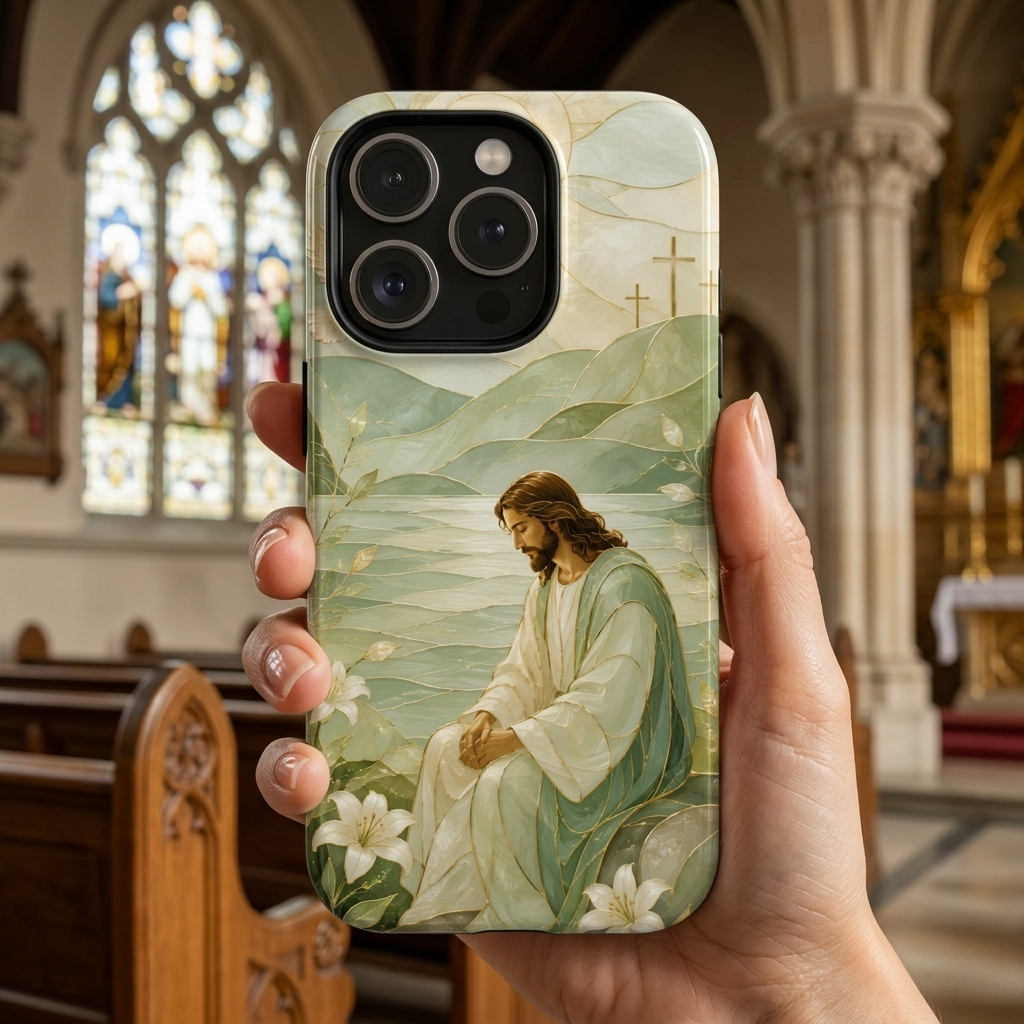 Jesus iPhone Case | Christian Faith Art Cover
