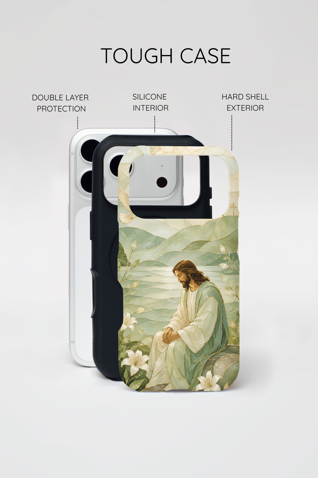 Jesus iPhone Case | Christian Faith Art Cover