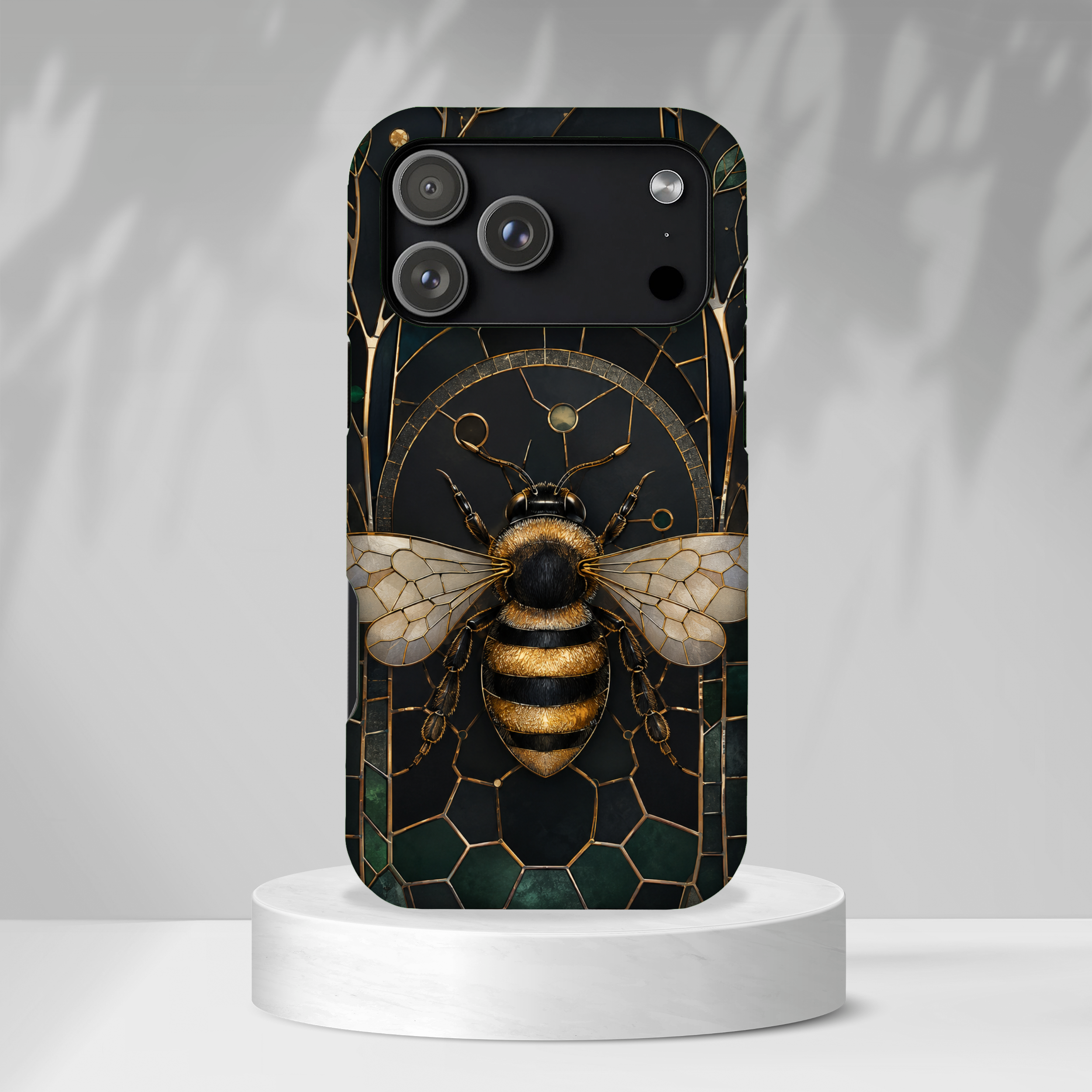 Golden Bee iPhone Case | Vintage Bee Art Cover