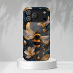 Bumblebee iPhone Case | Moonlit Bee Art Cover