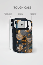 Bumblebee iPhone Case | Moonlit Bee Art Cover