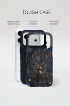 Gothic Spiderweb iPhone Case | Dark Academia Cover