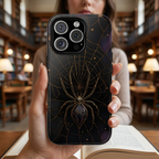 Spider Web iPhone Case | Gothic Spider Art Cover