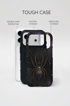 Spider Web iPhone Case | Gothic Spider Art Cover