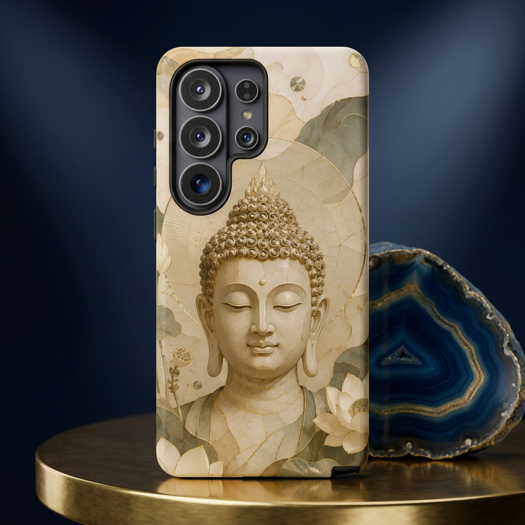 Buddha Samsung Galaxy Phone Case | Zen Meditation Art Cover