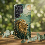 Lion Samsung Galaxy Phone Case | Majestic Lion Art Cover