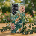 Koi Fish Samsung Galaxy Phone Case | Lotus Pond Art Cover