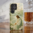 Jesus Samsung Galaxy Phone Case | Christian Faith Art Cover