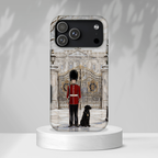 London Guard iPhone Case | Winter Palace Scene iPhone Case