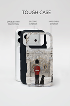 London Guard iPhone Case | Winter Palace Scene iPhone Case