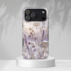 Stained Glass Wildflower iPhone Case | Floral Meadow iPhone Case