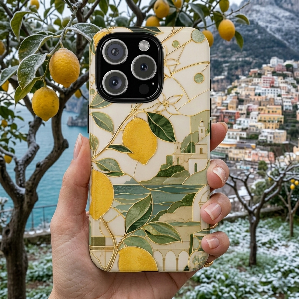 Italian Lemon iPhone Case | Amalfi Coast iPhone Case