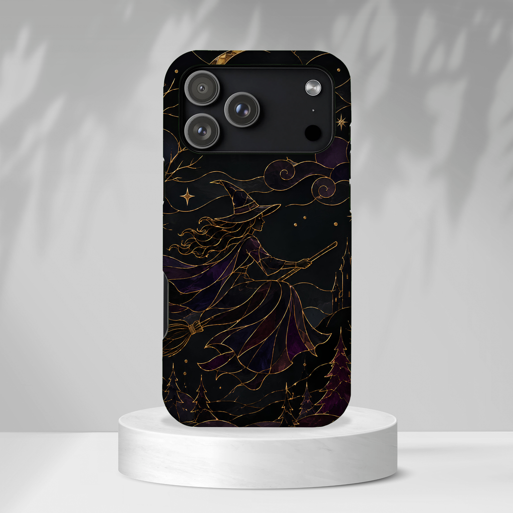 Witch iPhone Case | Moon & Stars iPhone Case