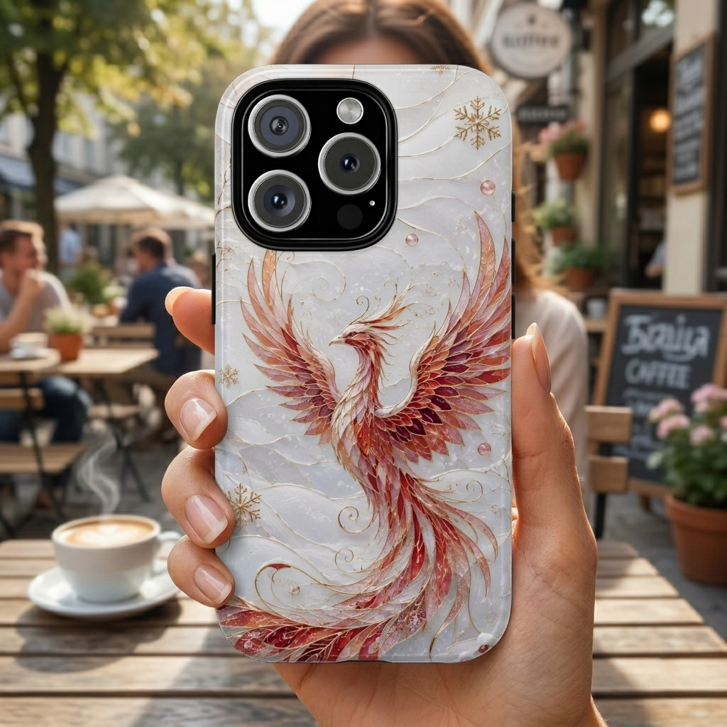 Phoenix Rising iPhone Case | Firebird iPhone Case