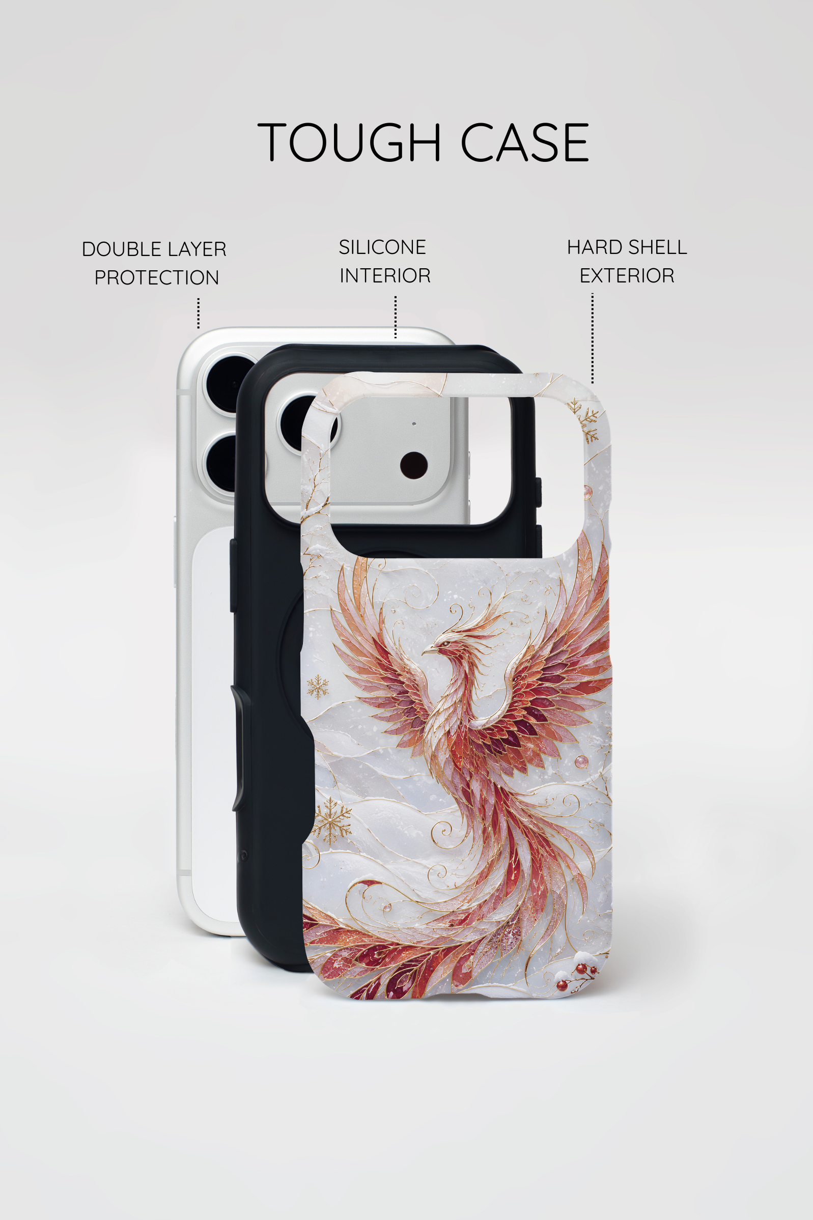Phoenix Rising iPhone Case | Firebird iPhone Case