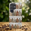 Winter Village Samsung Galaxy Phone Case | Snowy Town Phone Case