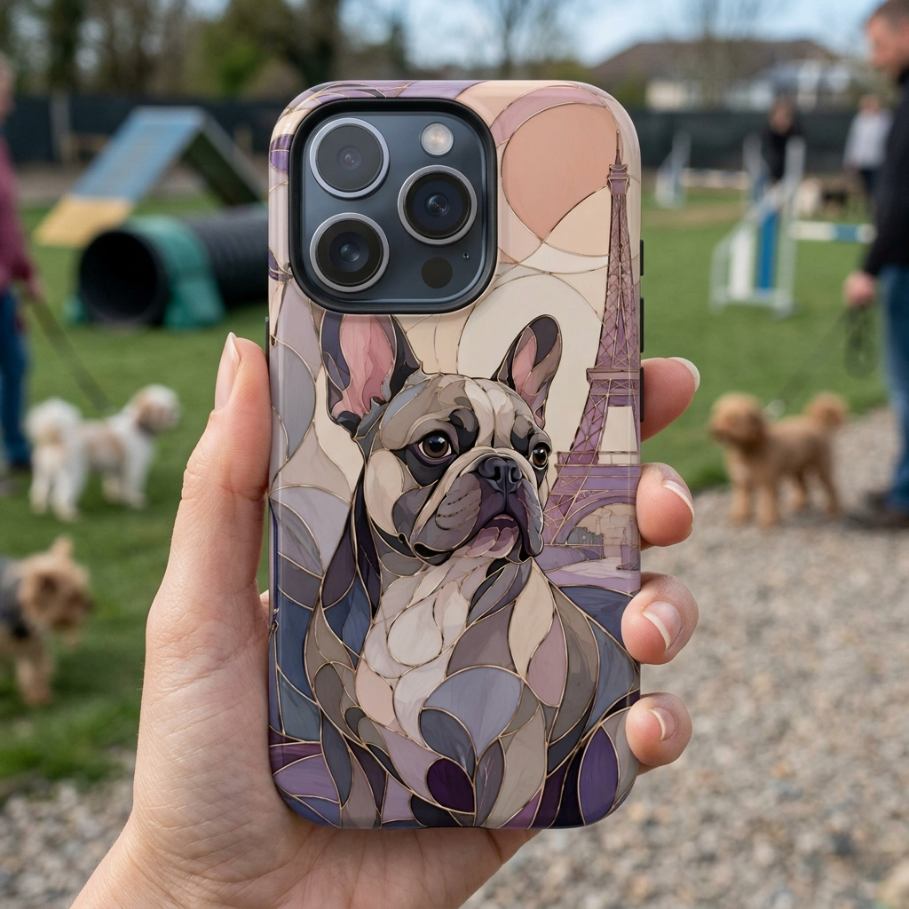 French Bulldog iPhone Case | Paris Dog iPhone Case,