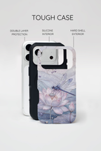Lotus Dragonfly iPhone Case | Water Lily iPhone Case