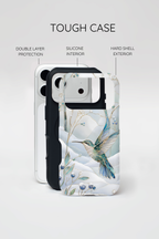 Hummingbird iPhone Case | Winter Bird iPhone Case