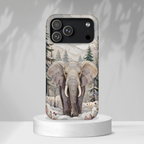 Elephant iPhone Case | Winter Forest iPhone Case