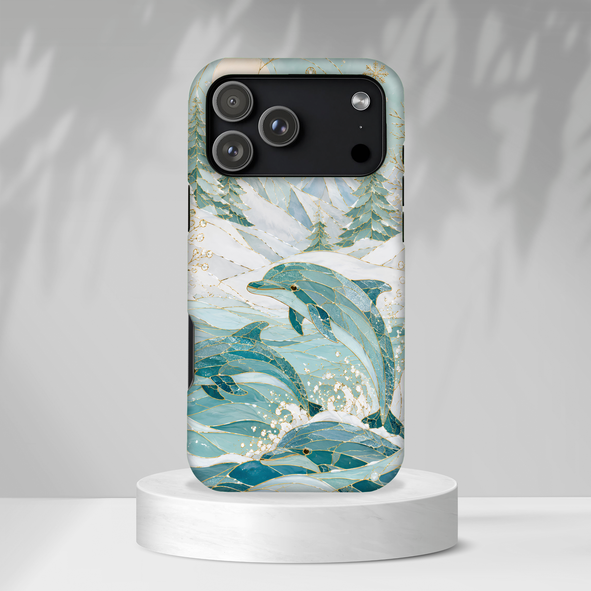 Dolphin iPhone Case | Ocean Wave iPhone Case