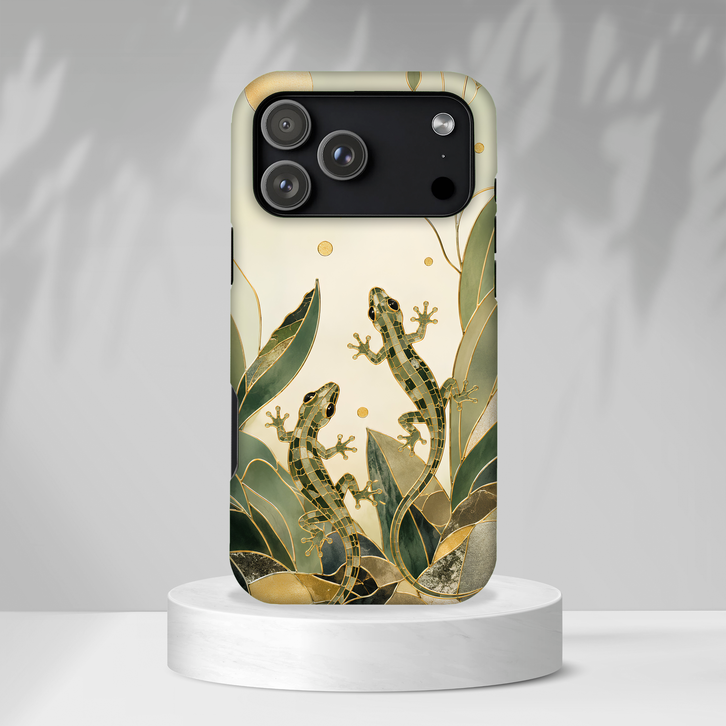 Lizard Botanical iPhone Case | Gecko iPhone Case