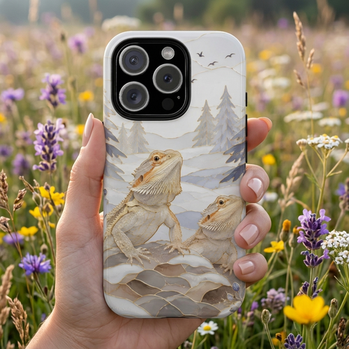 Bearded Dragon iPhone Case | Reptile Lover iPhone Case