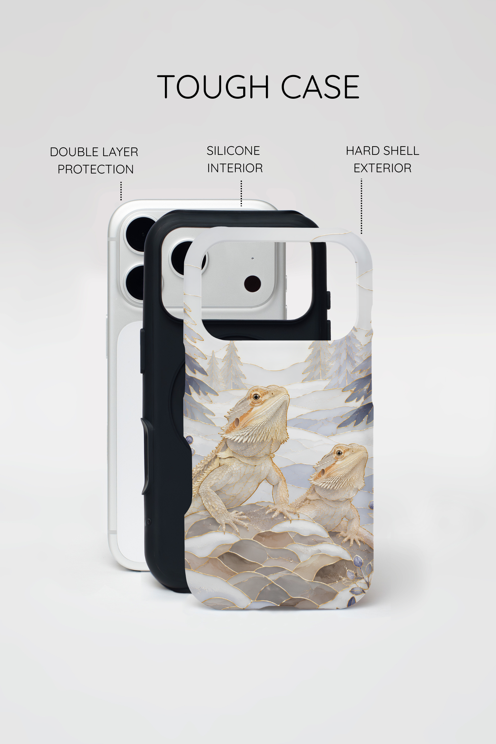 Bearded Dragon iPhone Case | Reptile Lover iPhone Case