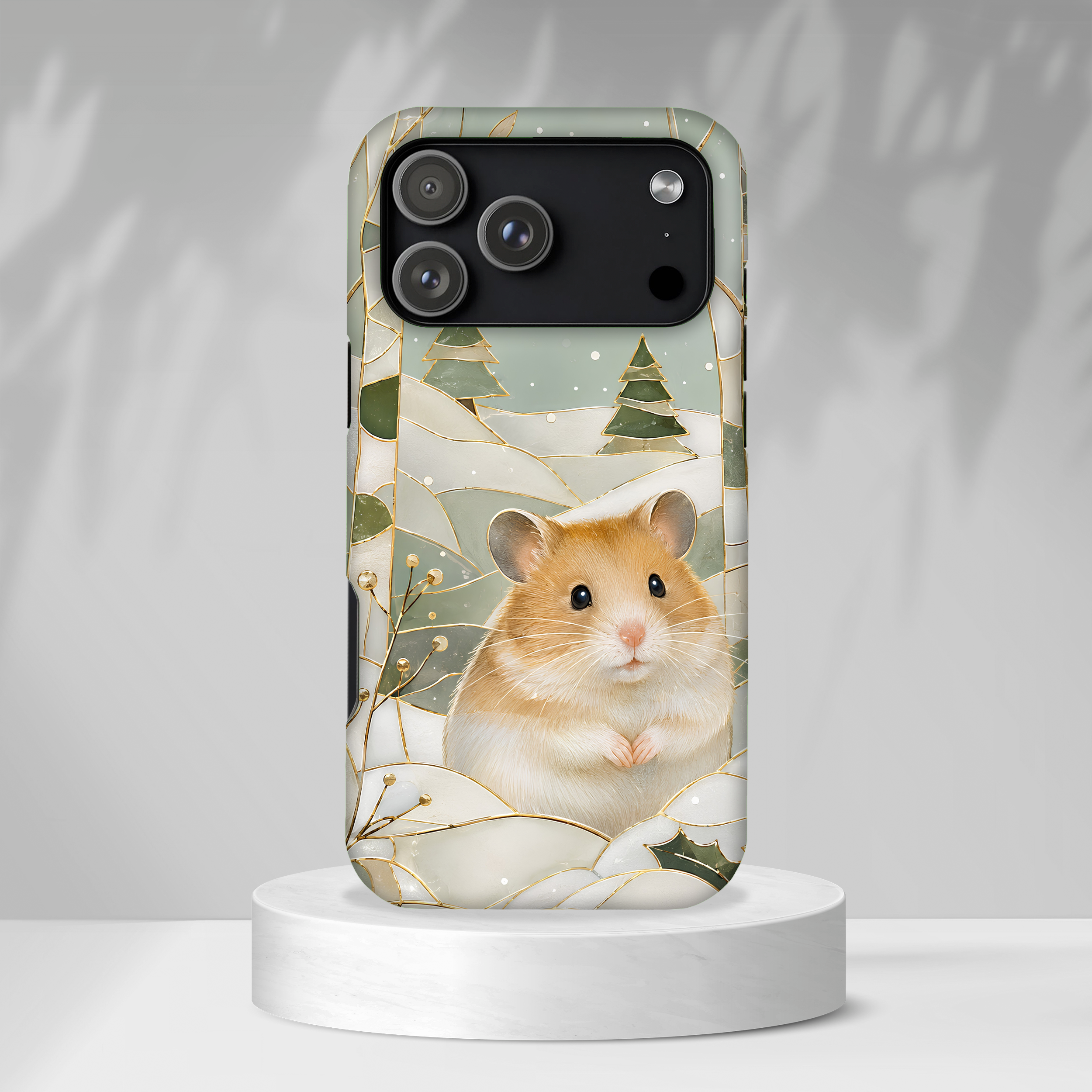Hamster iPhone Case | Winter Hamster iPhone Case