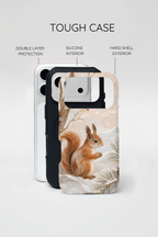 Squirrel iPhone Case | Winter Woodland iPhone Case