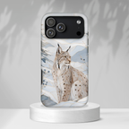 Lynx iPhone Case | Winter Mountain iPhone Case