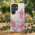Butterfly Rose Samsung Galaxy Phone Case | Floral Phone Case