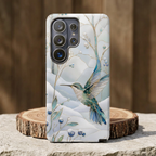 Hummingbird Samsung Galaxy Phone Case | Winter Bird iPhone Case