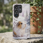 Guinea Pig Samsung Galaxy Phone Case | Winter Guinea Pig Phone Case